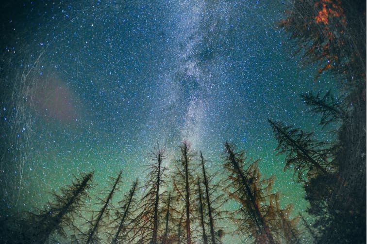 満天の星空